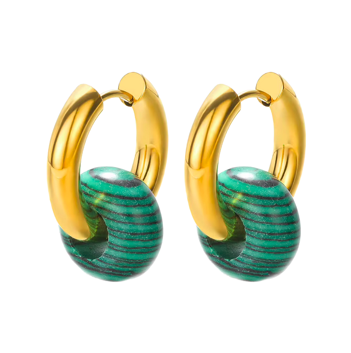 Erde - Malouve Huggie Earrings