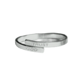 Trust God Adjustable Ring | Stainless Steel