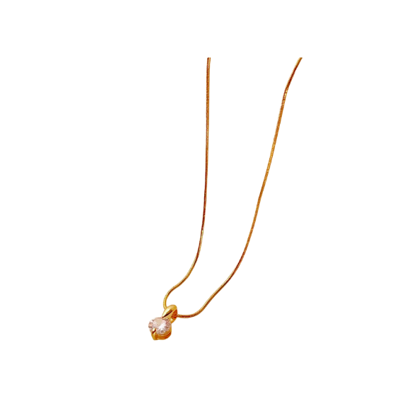 Celeste Pendant Necklace | Titanium Steel Chain