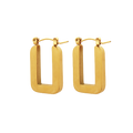 Monolith Hoop Earrings