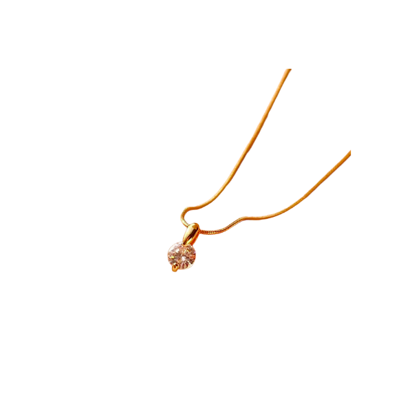 Celeste Pendant Necklace | Titanium Steel Chain