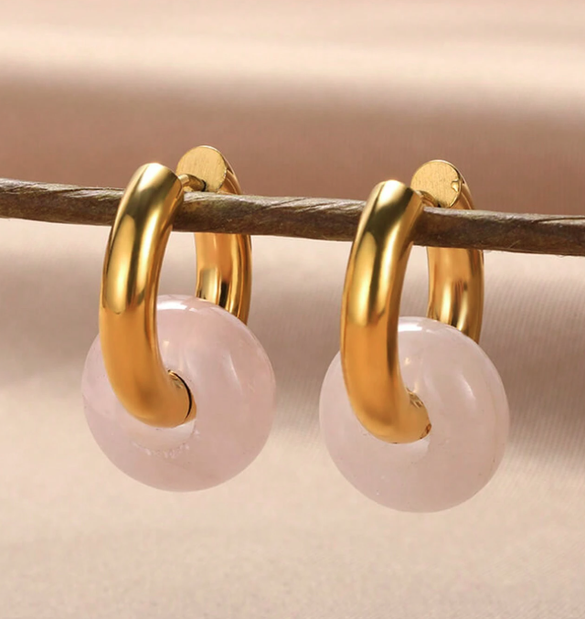 Pink Huggie Earring - from R98
